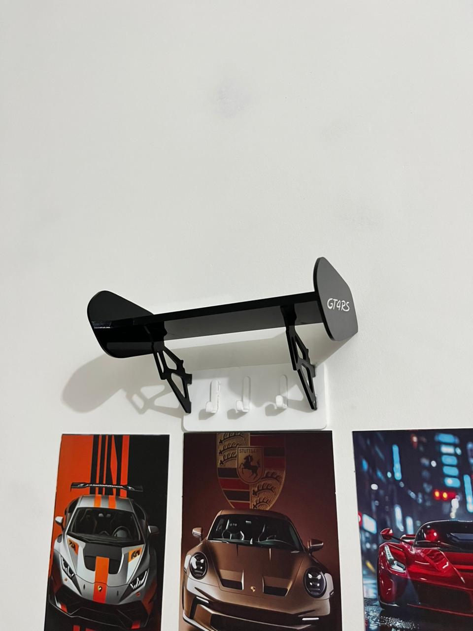 Porsche GT4 RS spoiler key holder